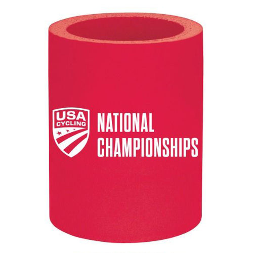 USA Cycling National Championships Koozie Red