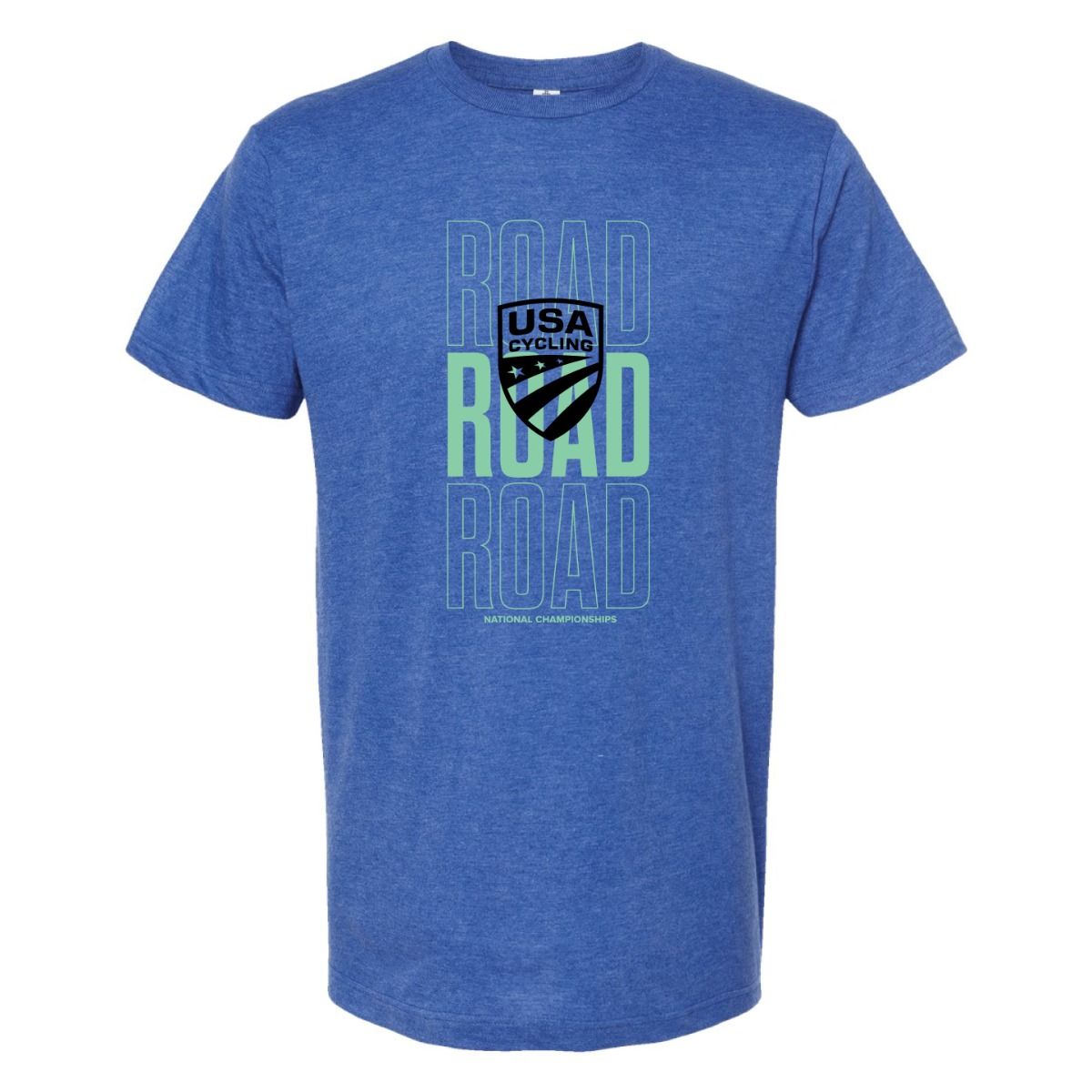 USA Cycling Pro Road National Championships Soft Short Sleeve T-Shirt Product View