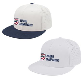 USA Cycling National Championships Perforated Performance Cap Fitted